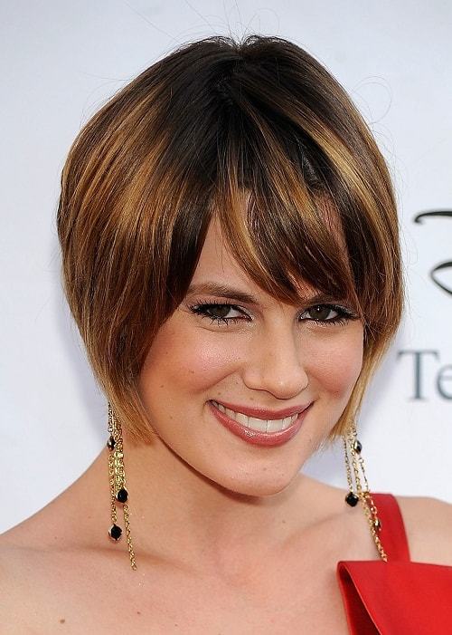 short haircuts for thick hair of women 15-min