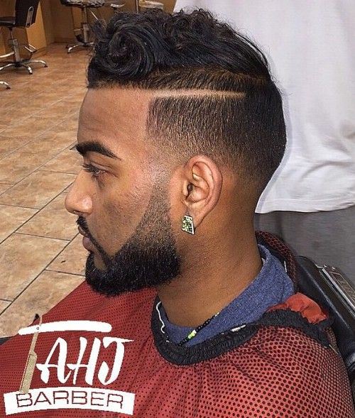 110 Kicky High Low Taper Fade Haircuts For Black Guys