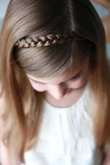 Cutest Easy to do school girl hairstyles 30-min