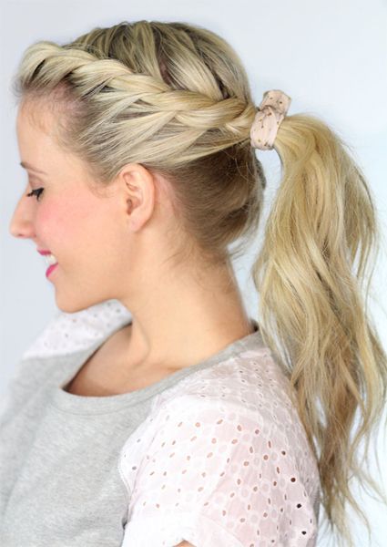 Cutest Easy to do school girl hairstyles 44-min