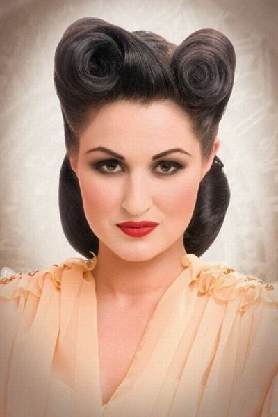 vintage hairstyles for short hair