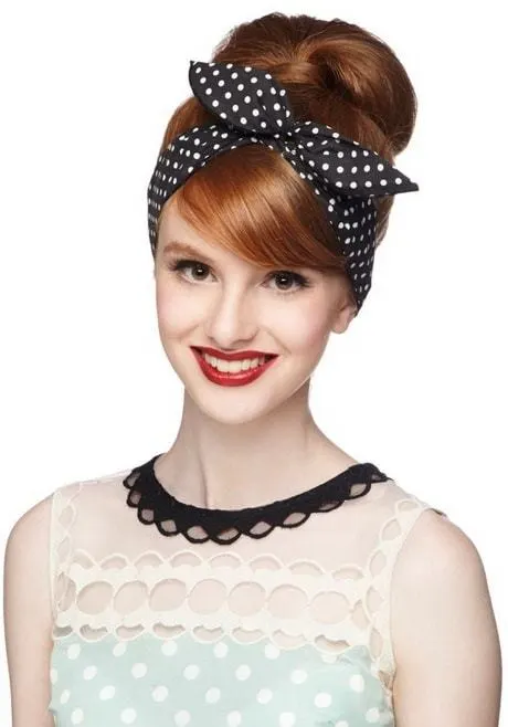 Easy Vintage Pin Up Hairstyles for Women 46-min