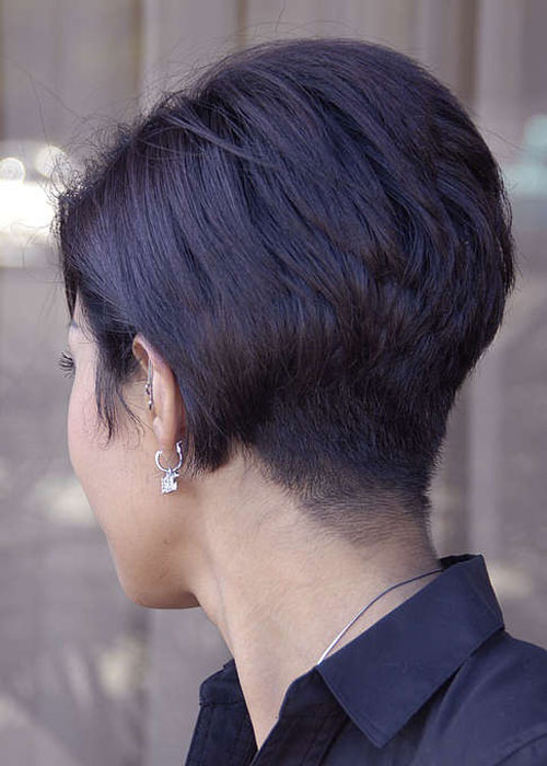 Very Short Stacked Hairstyles