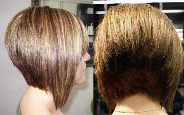 Stacked Angled Bob Haircut Pictures Hair Color Ideas And