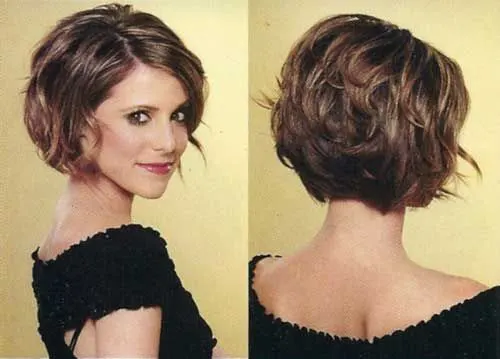 Short stacked bob hairstyles for women 16-min