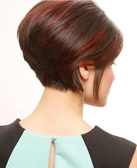 Short Stacked Bob Haircuts