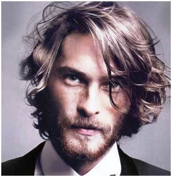 mens Messy bob Wavy Hairstyles