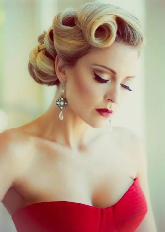  Wedding look nice Rockabilly Hair for girl