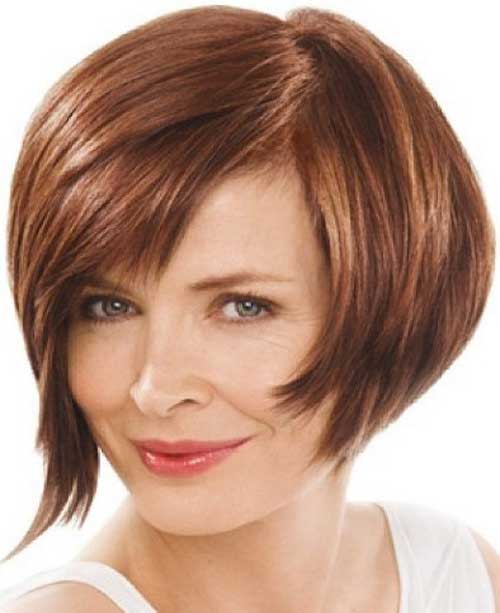 medium bob haircuts for 45 years women