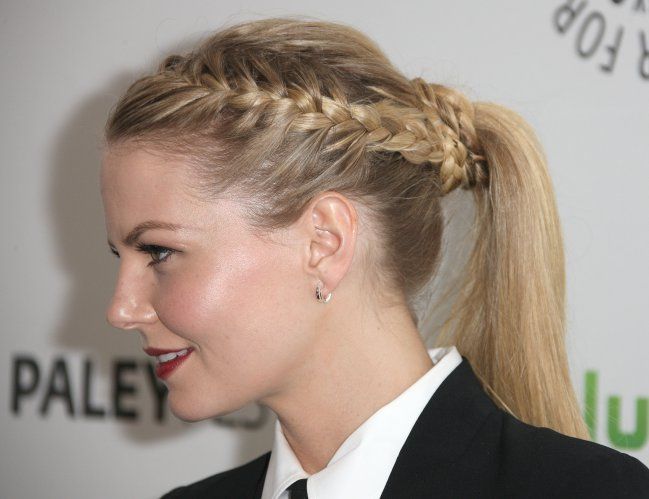 Braided Knot french braid hairstyle