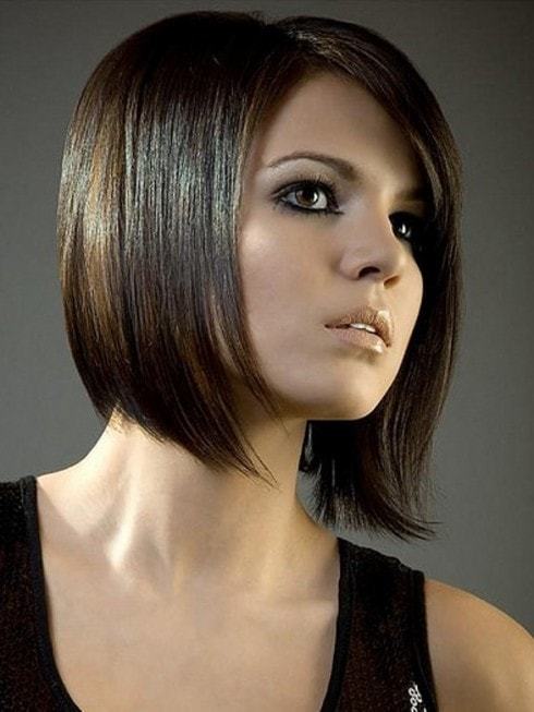 black layered bob hairstyles 2018