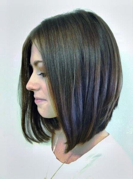 Angled Bob Cut