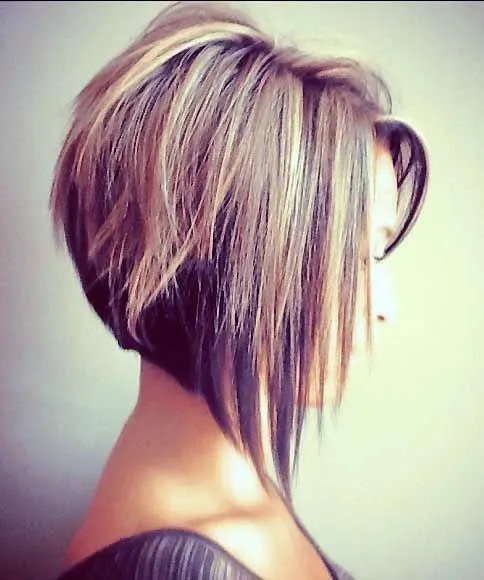 long hair angled bob hairstyle