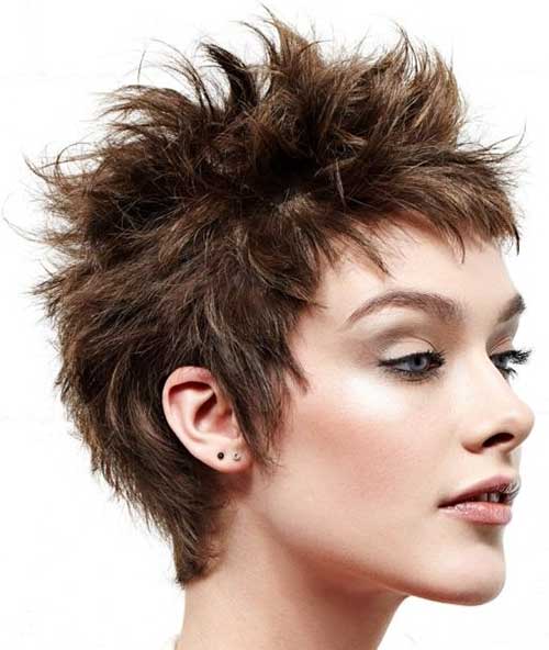 Short Spikey Haircuts For Women