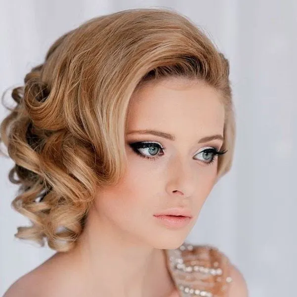 short curly wedding hair styles you love