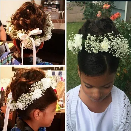 flower black girl hairstyles