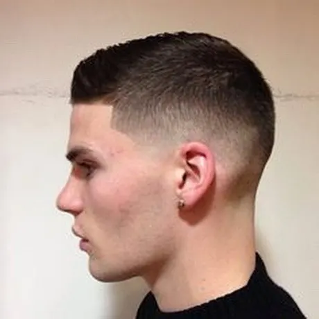 Short taper haircut