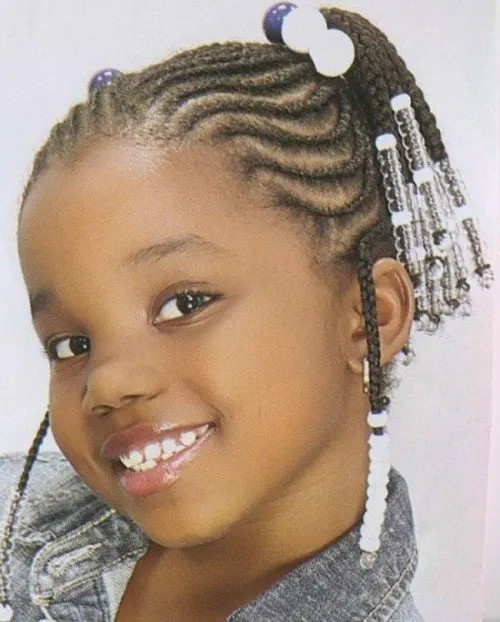 5 Cute Black Braided Hairstyles For Little Girlsdesignideaz Little Black Girl Cornrow Hairstyles Little Black Girl Cornrow Hairstyles - Pleasant Hairstyles