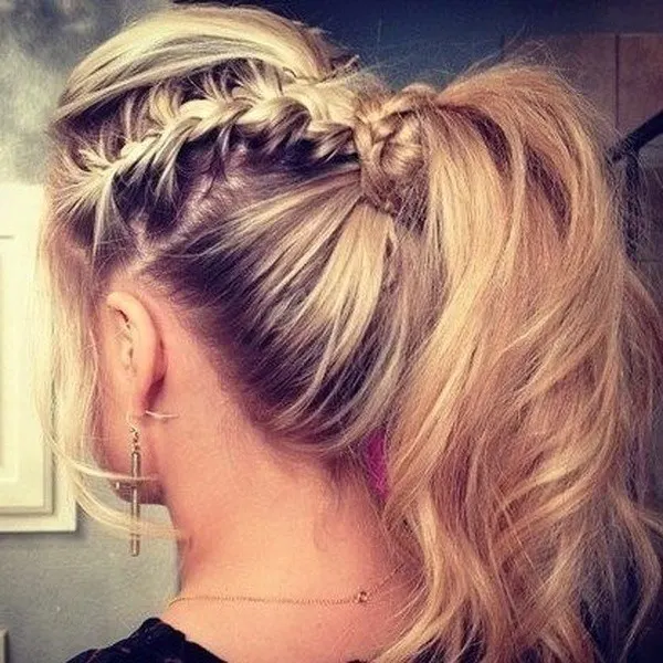 dance hairstyle for girl