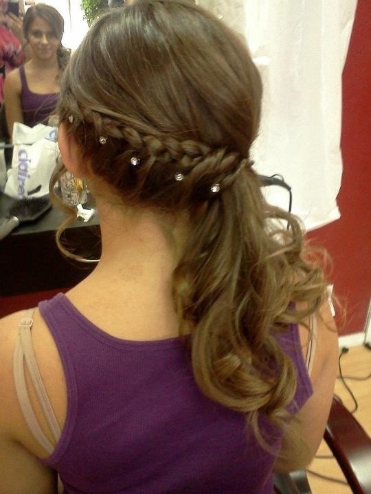 Wedding Waterfall Braid Kate  Fancy hairstyles Hair makeup Hair beauty