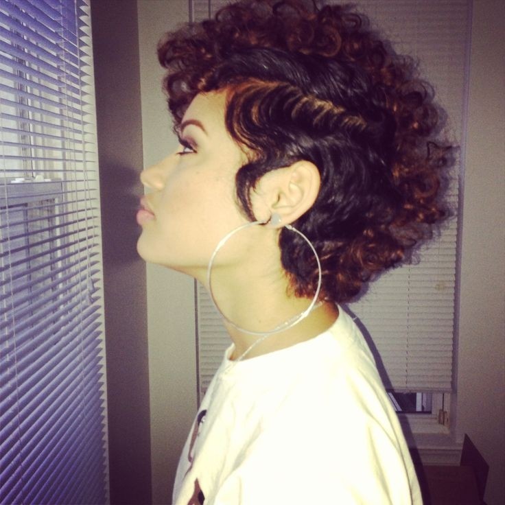 101 Boldest Short Curly Hairstyles For Black Women 2020