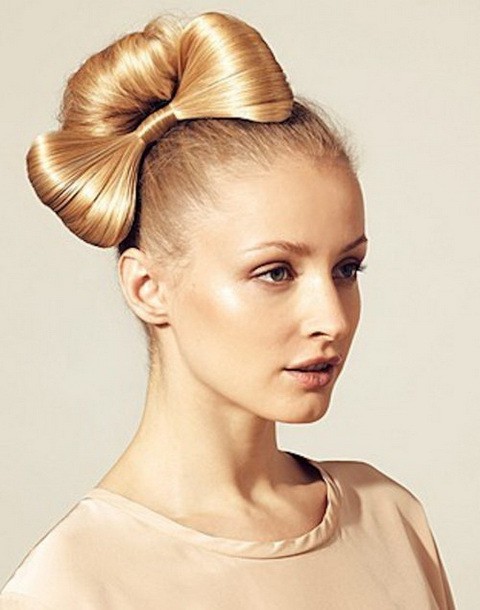 40 Cutest Bow Hairstyles For Girls On The Go Hairstylecamp 6305