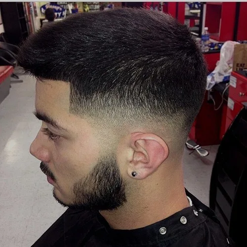  Mid-length Fade hairstyle for men