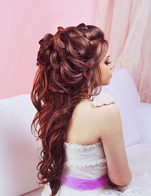  Curl blast hairstyle for girl 