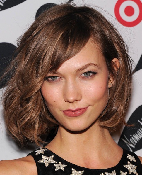 nice Curly long bob hairstyle