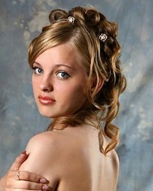 beautiful dance hairstyle for girl