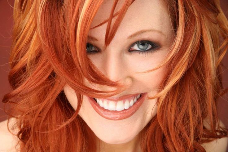 Red Hair With Blonde Highlights Images Images Hair Extensions