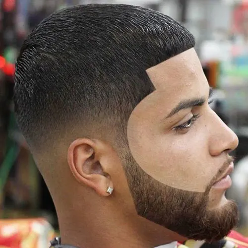 line up haircut for men