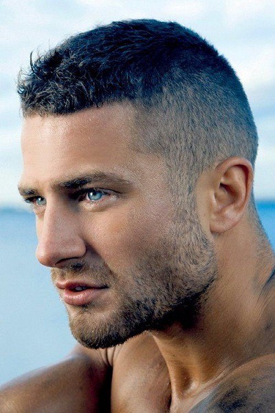 men's Short fohawk haircut