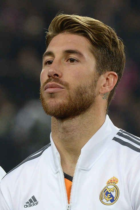 Soft Waves hairstyle for Sergio Ramos