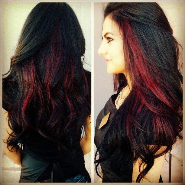 13 Best Black and Red Ombré Hair Color Ideas 2023