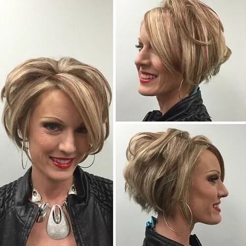  Spunky bob hairstyle for women 