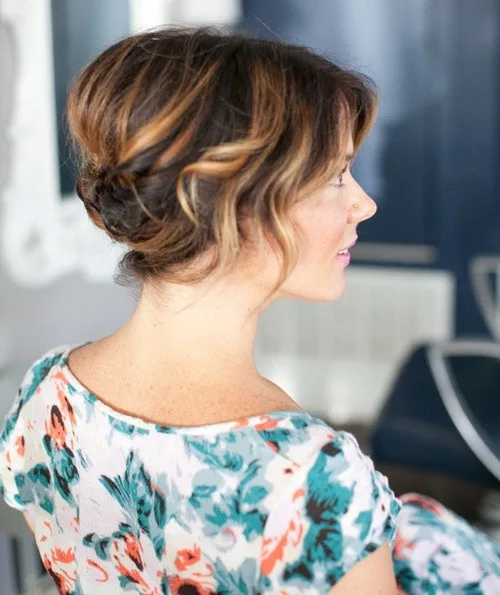 prom hairdos style with short hair