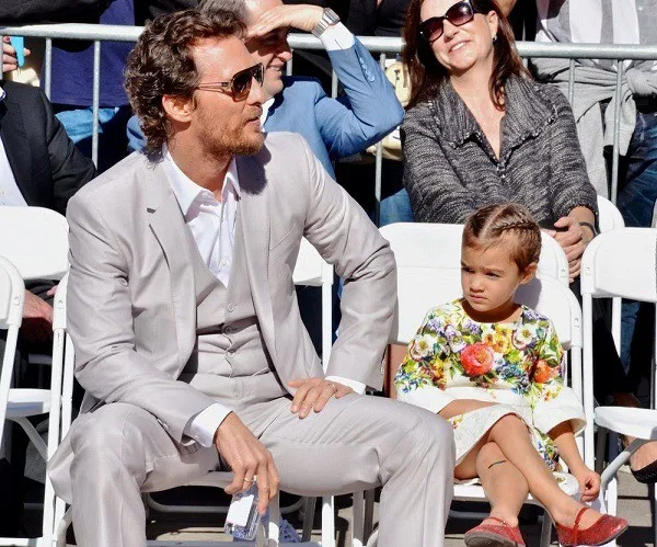 11/17/2014 - Matthew McConaughey and Vida McConaughey - Matthew McConaughey Honored with a Star on the Hollywood Walk of Fame on November 17, 2014 - TCL Chinese Theatre - Hollywood, CA, USA - Keywords: Orientation: Portrait Face Count: 1 - False - Photo Credit: Billy Bennight / PR Photos - Contact (1-866-551-7827) - Portrait Face Count: 1