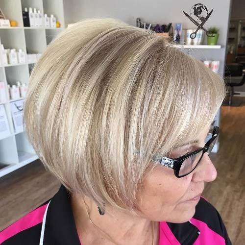 partial highlights for women over 60 years age