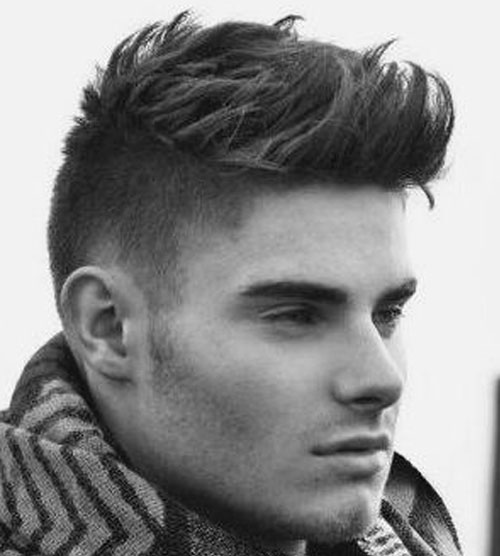 45 Mens hairstyles short on sides long on top for mens