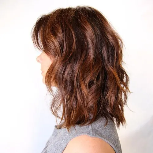 Wavy Bob hairstyle for women