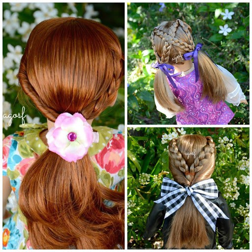 One Savvy Mom   NYC Area Mom Blog Become An Instant Stylist With American  Girl Doll Dos   Doll Hairstyle Tutorials  MORE