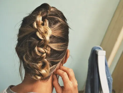 women French braid with hairdos haircut