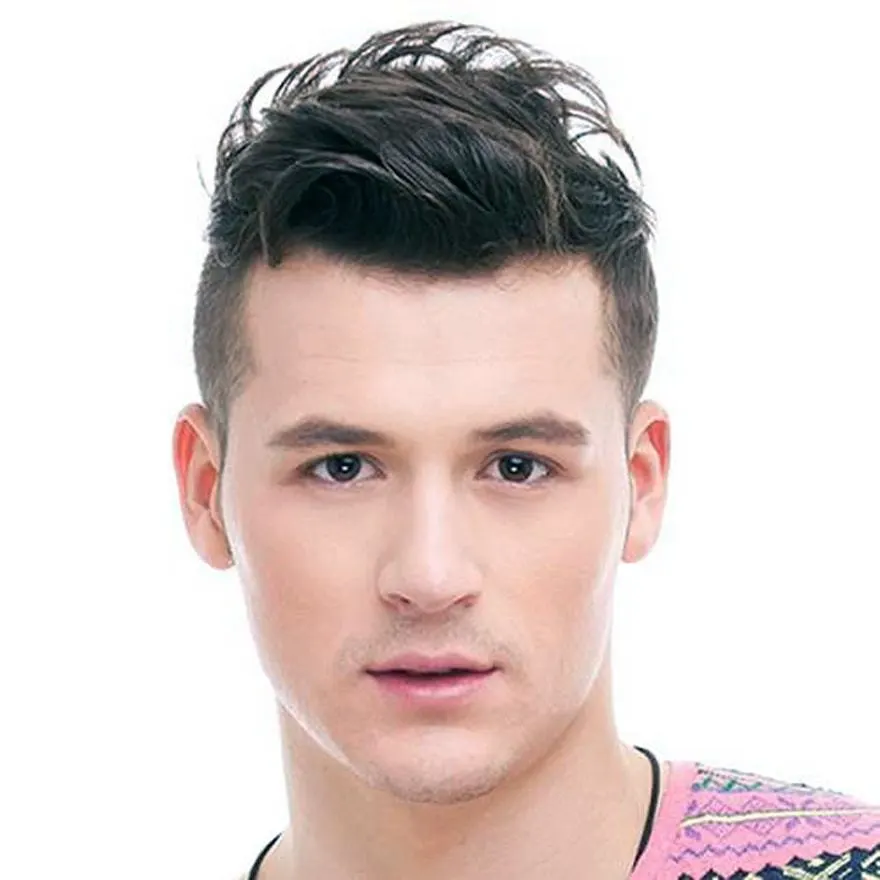 Wild fohawk hairstyle for cool men 