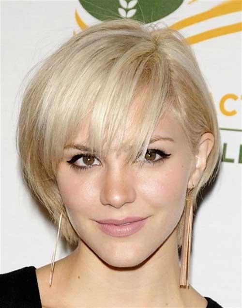 Heart shaped faces women's hairstyle