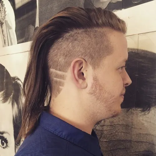 The ponytail haircut for men