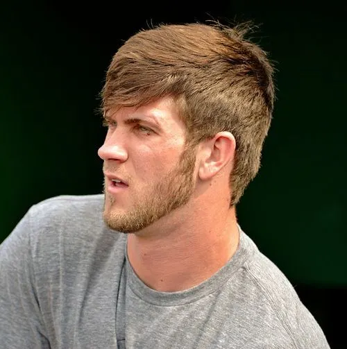 Bryce Harper Ivy League hairstyle you like 
