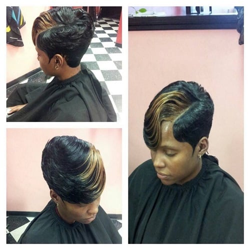 short hairpiece styles