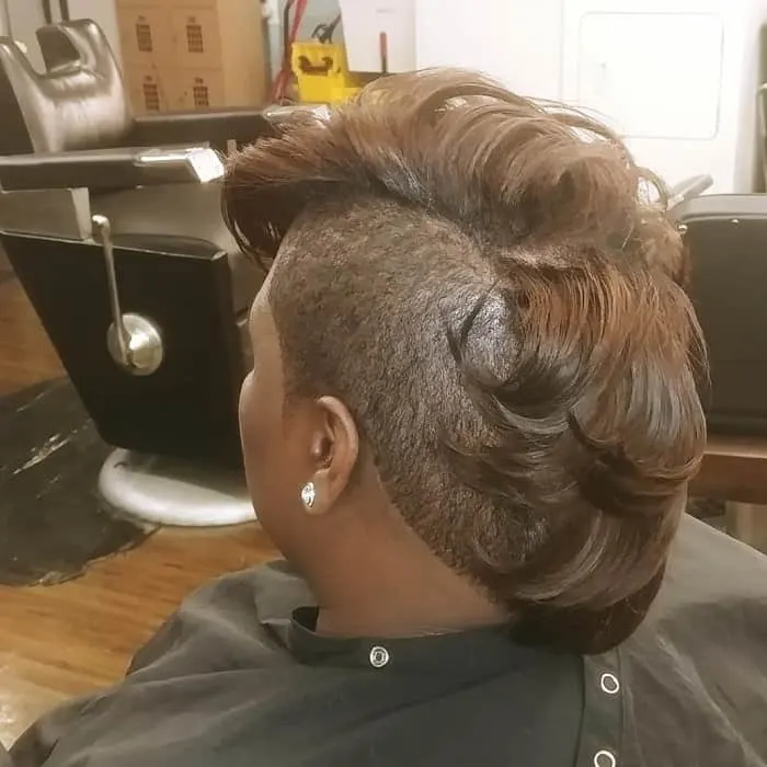 27 piece mohawk hairstyle for black women