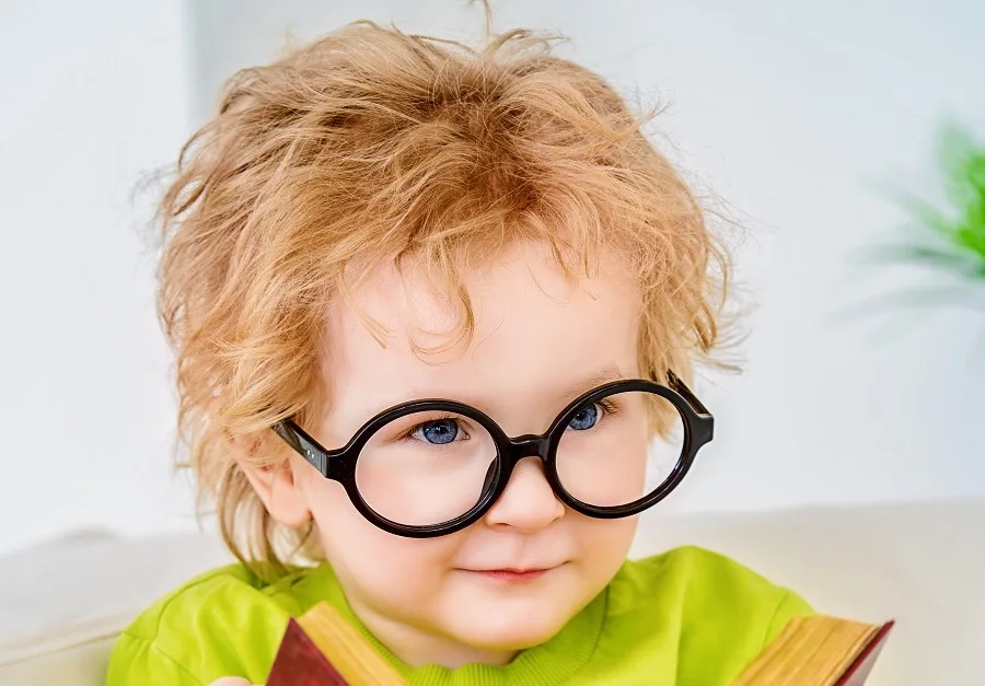 3 year old boy with red hair